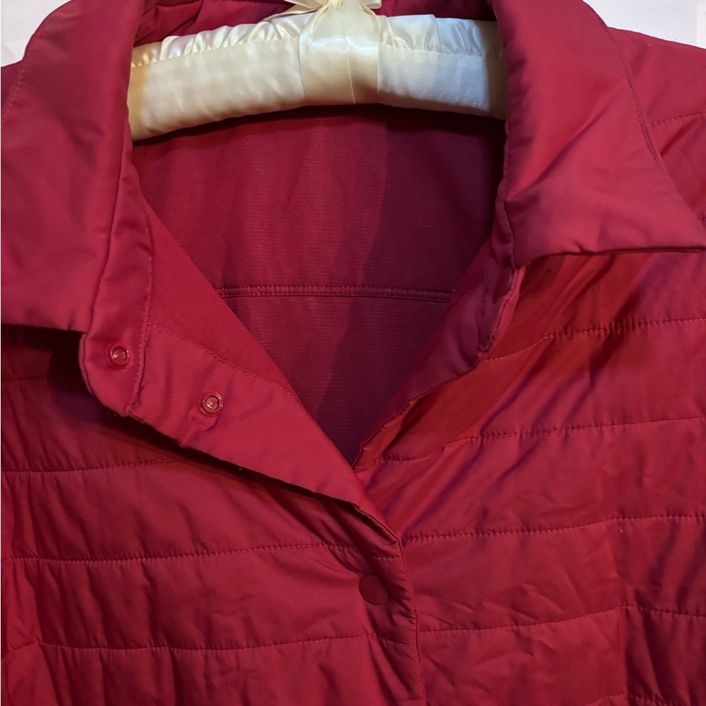 Lululemon Puffer Jacket 'Switch Please' REVERSIBLE Pink Size L - Picture 4 of 9